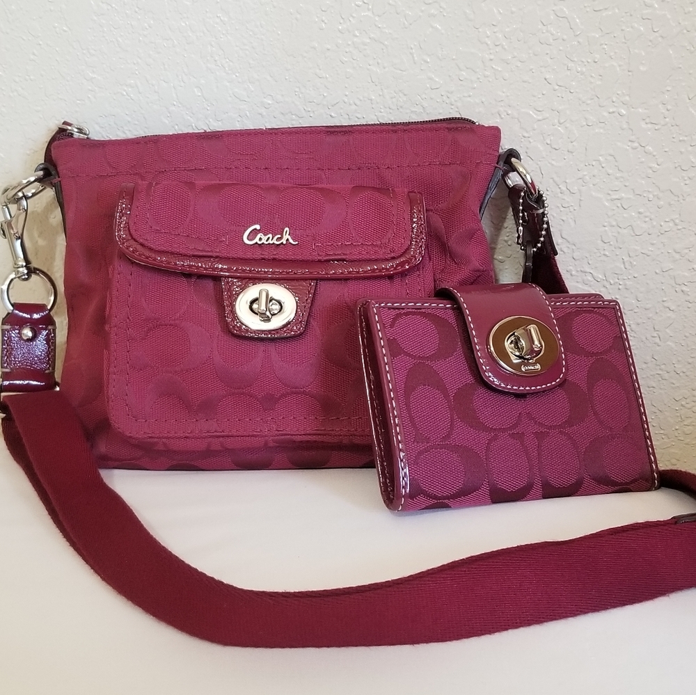 Coach Crossbody with Matching Wallet